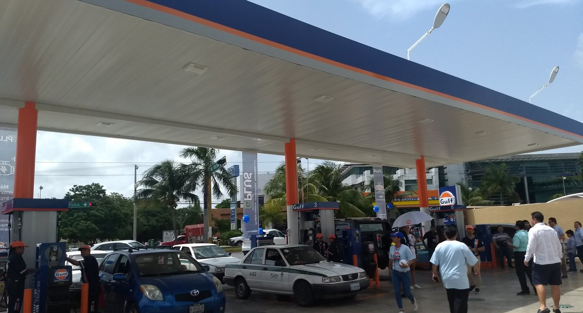 Inauguran tres gasolineras Gulf en Cancún - gulf-cancun-2