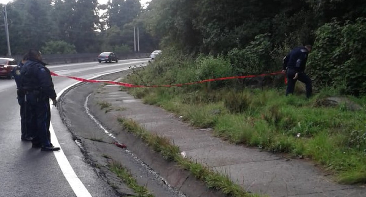 Hombre muere atropellado en la México-Toluca Hombre muere atropellado en la México-Toluca
