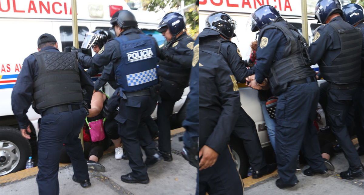 #Video Hombre de la tercera edad balea a dos presuntos asaltantes en CDMX - hospital-balbuena-familiares-baleados-delincuentes