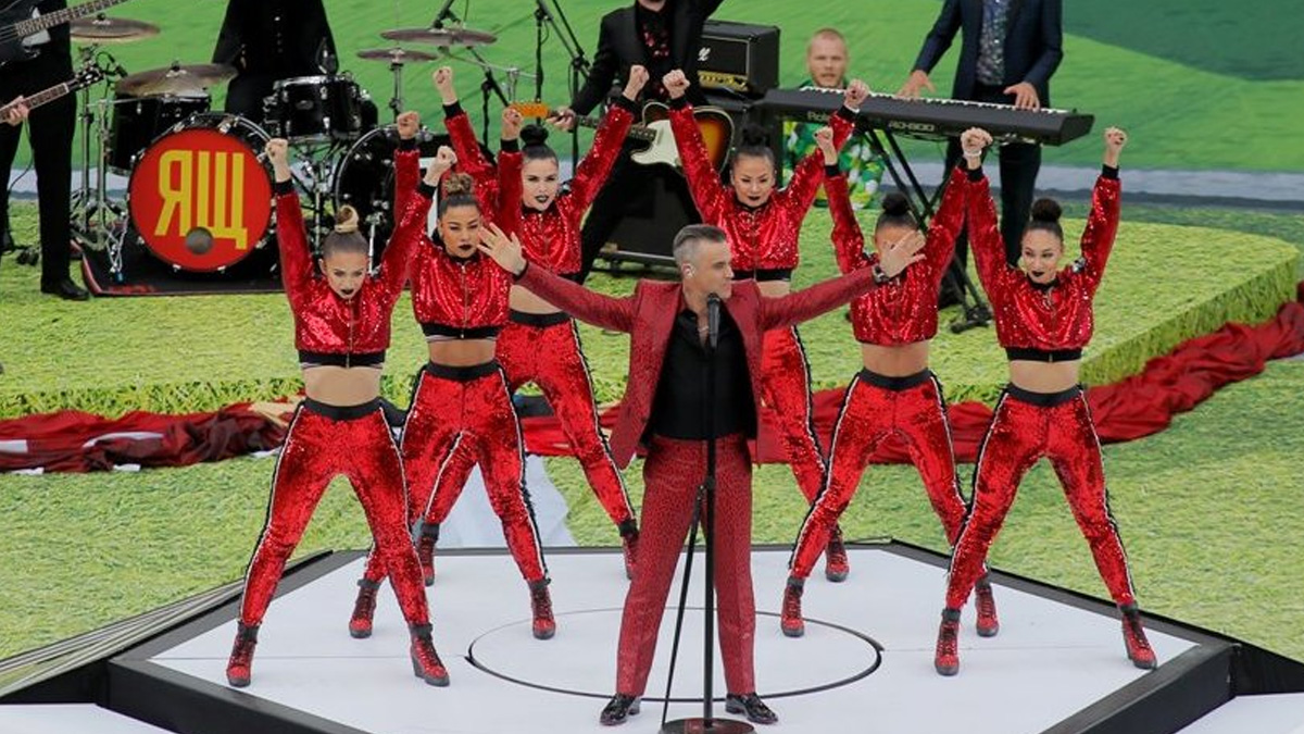 Así fue la inauguración de Rusia 2018 - inauguracion-copa-del-mundo-robbie-williams