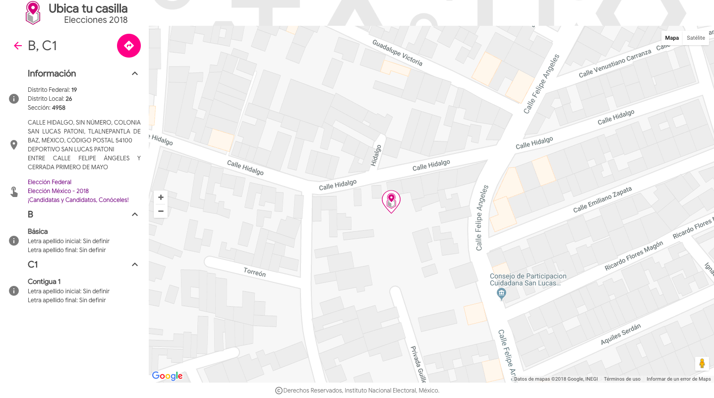 INE lanza herramienta para ubicar casillas electorales - ine-casillas-mapa-ubicacion-2