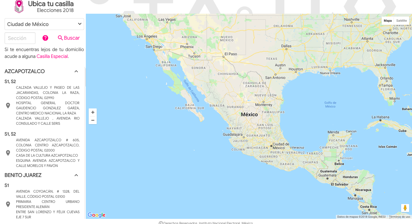 INE lanza herramienta para ubicar casillas electorales - ine-casillas-mapa-ubicacion-3