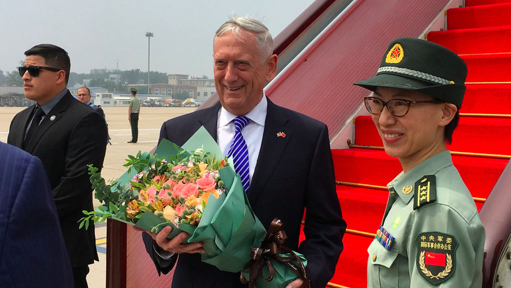 Secretario de Defensa de EE.UU. inicia gira en China