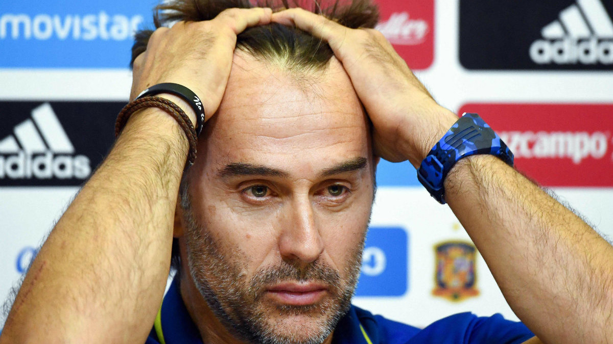 “Estoy muy triste”: Julen Lopetegui sobre su despido