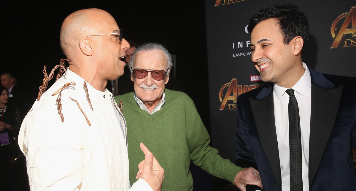 Investigan supuesto abuso contra Stan Lee por parte de su asesor - keya-morgan-stan-lee-vin-diesel
