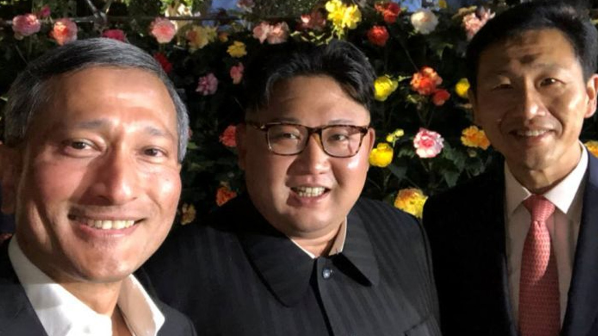 Kim Jong-un pasea por Singapur previo a encuentro con Trump