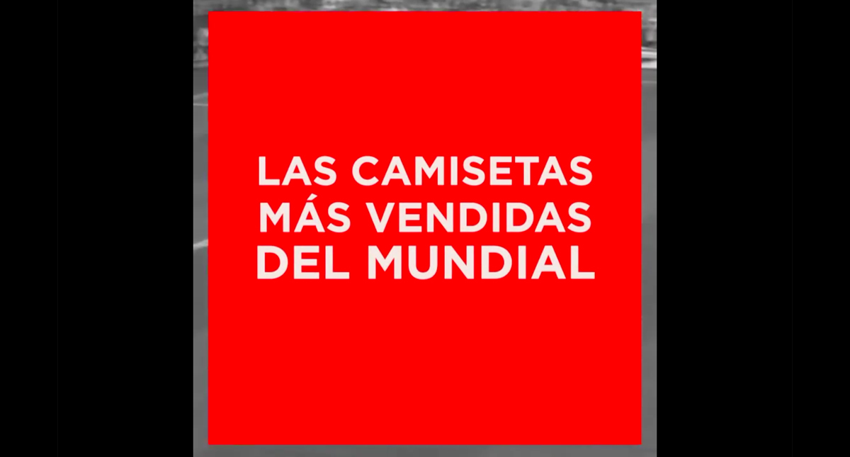 Las playeras más vendidas del Mundial Rusia 2018