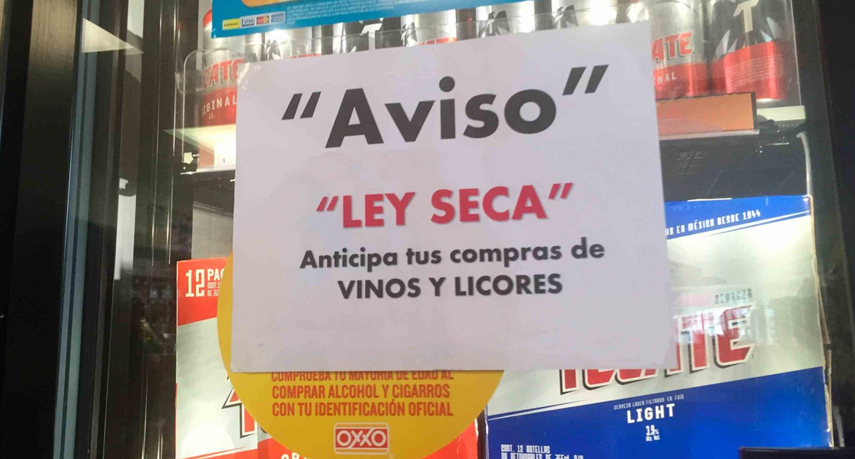 ¿Cómo funcionará la ‘Ley Seca’ en las elecciones?