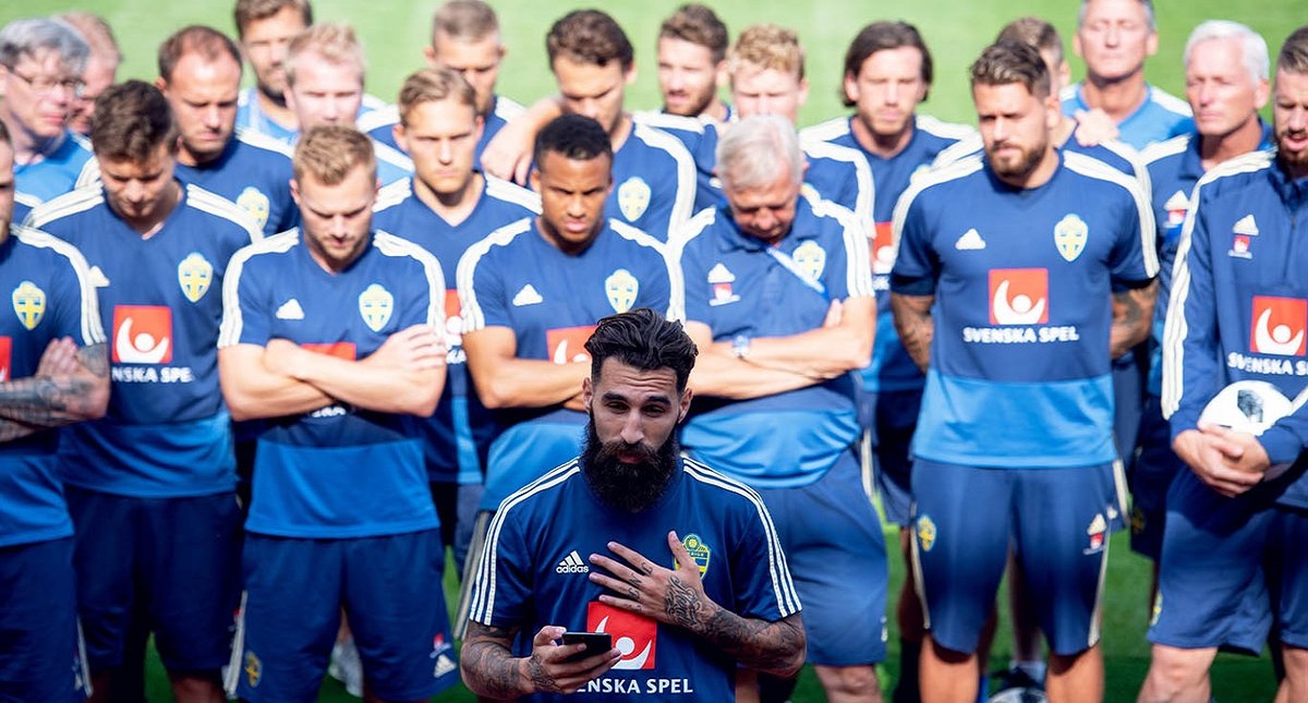 #Video Selección de Suecia responde ataques contra su mediocampista