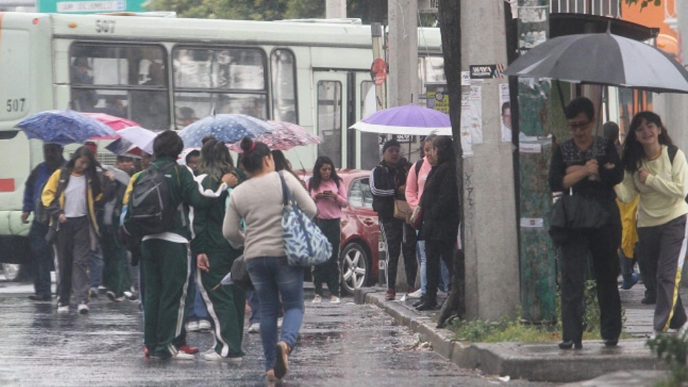 Alertan por lluvia generalizada en la Ciudad de México