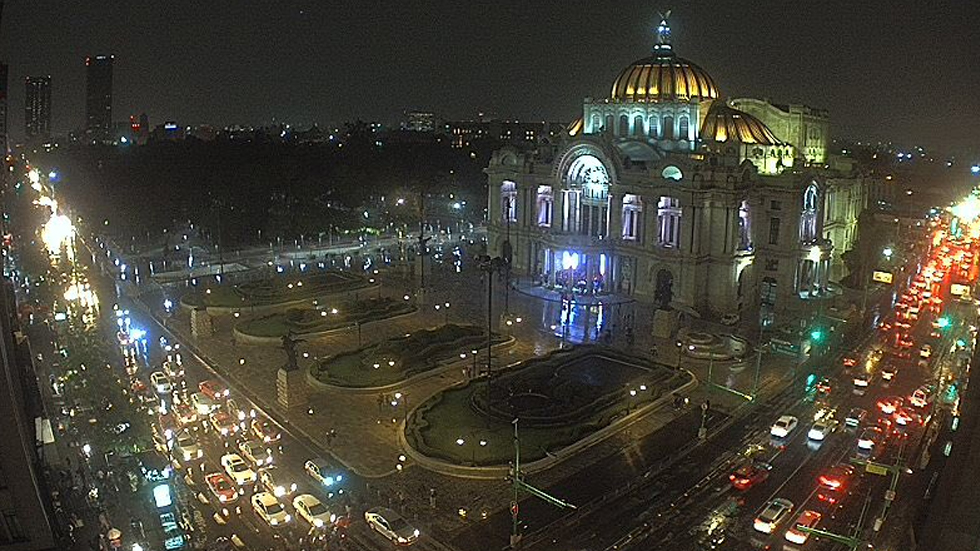 Lluvia de fuerte a moderada en nueve delegaciones