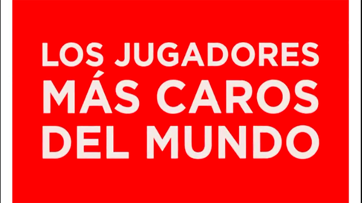 Los futbolistas más caros del mundo