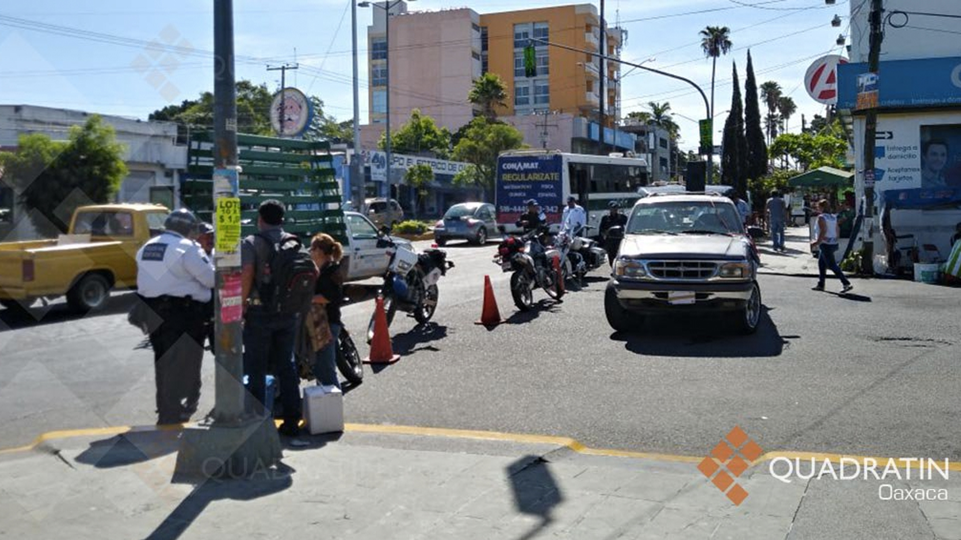 Profesores afectan vialidades en Oaxaca - manifestacion-oaxaca
