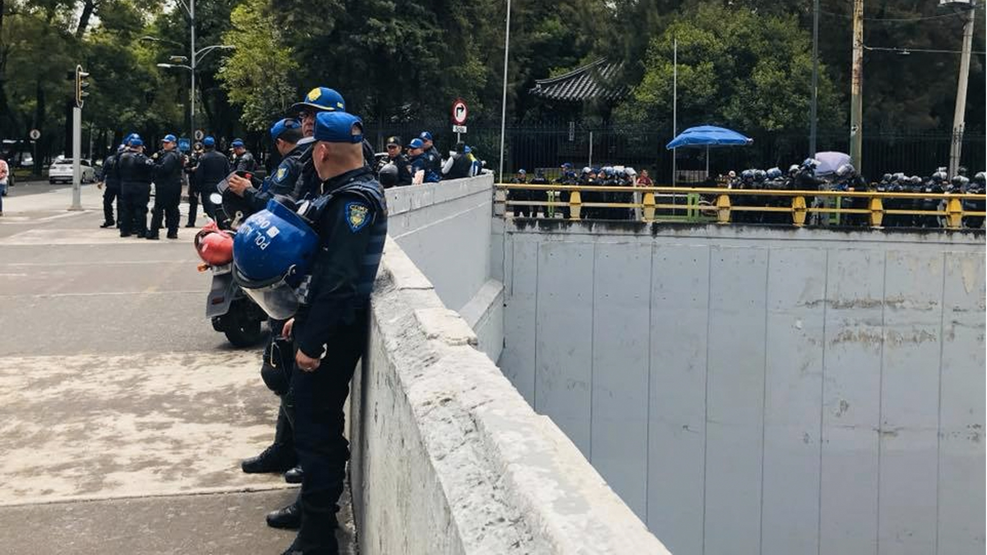 Manifestantes afectan circulación en Chivatito - manifestacion2