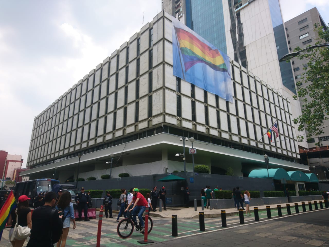 Sin incidentes marcha de orgullo gay y festejo mundialista en el Ángel - marcha-orgullo-gay1