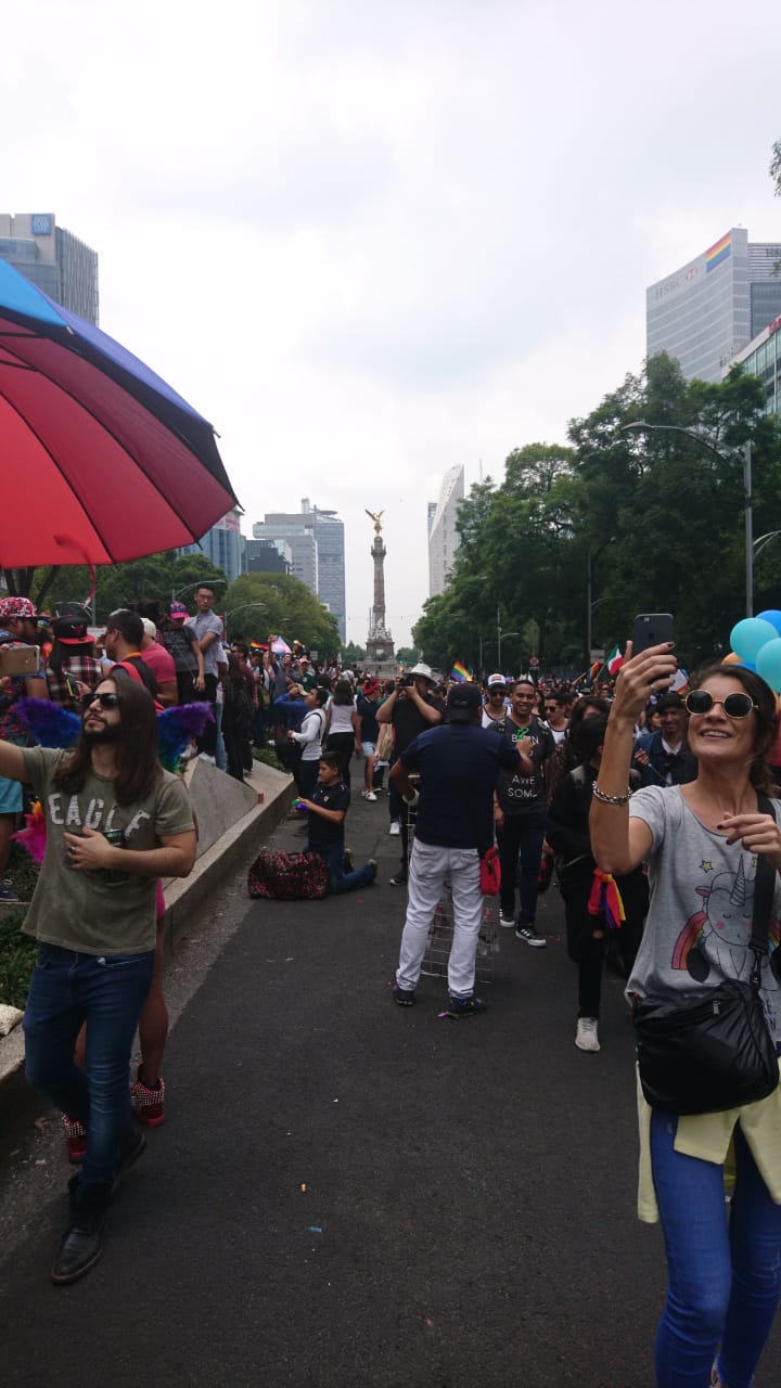 Sin incidentes marcha de orgullo gay y festejo mundialista en el Ángel - marcha-orgullo-gay2