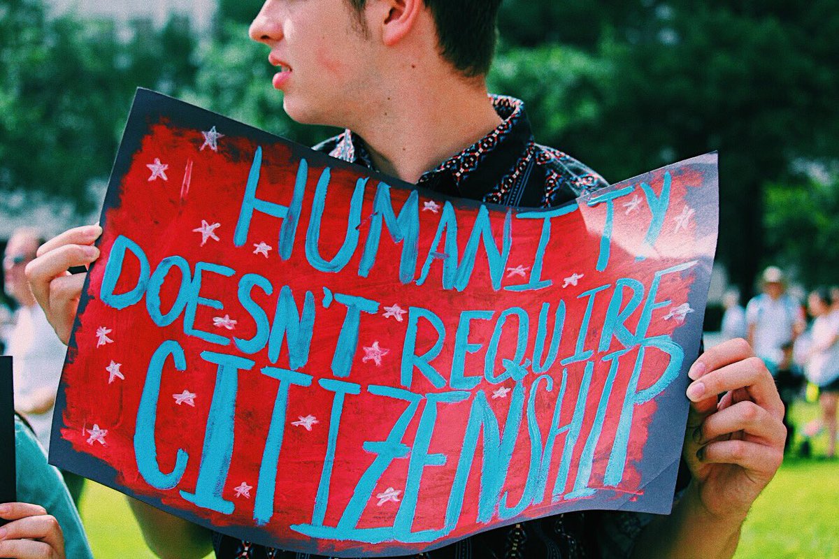 Marchan contra política migratoria en EE.UU.