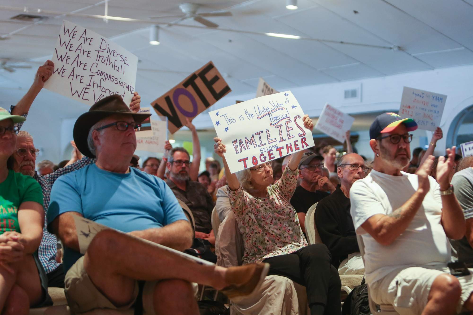 Marchan contra política migratoria en EE.UU. - marchas