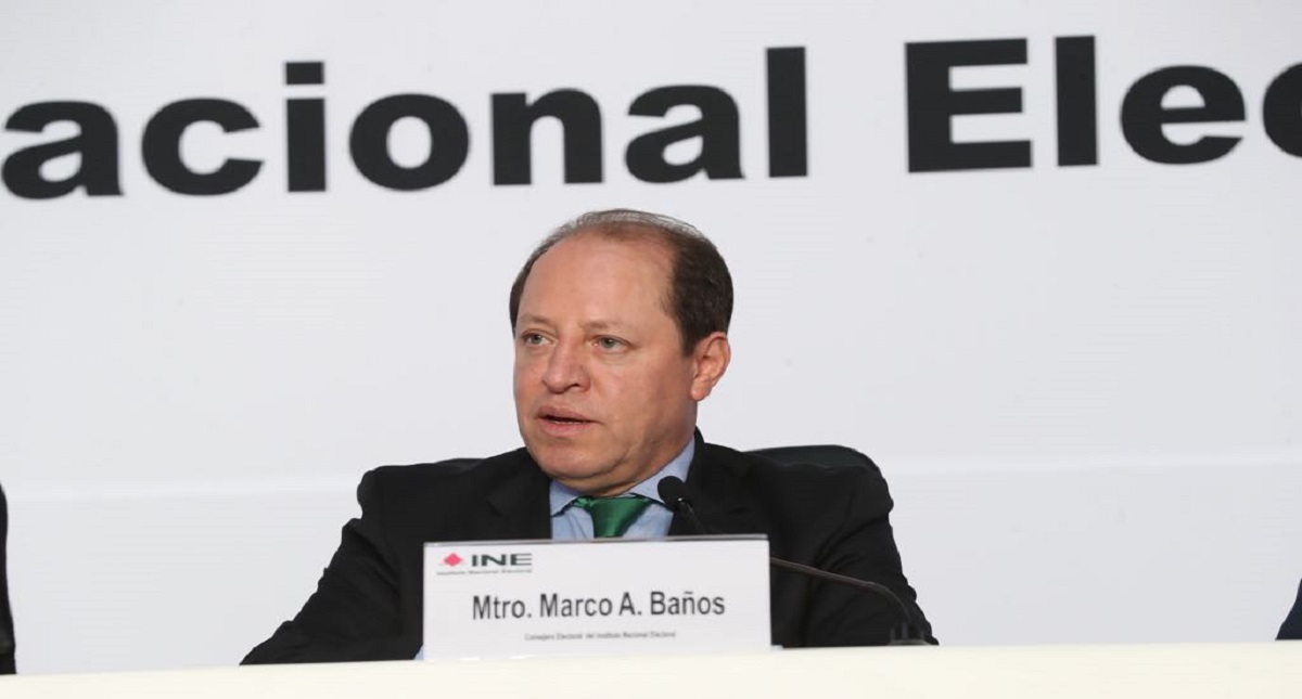 INE asegura que la elección está a salvo pese a robo de boletas - marco-banos-ine