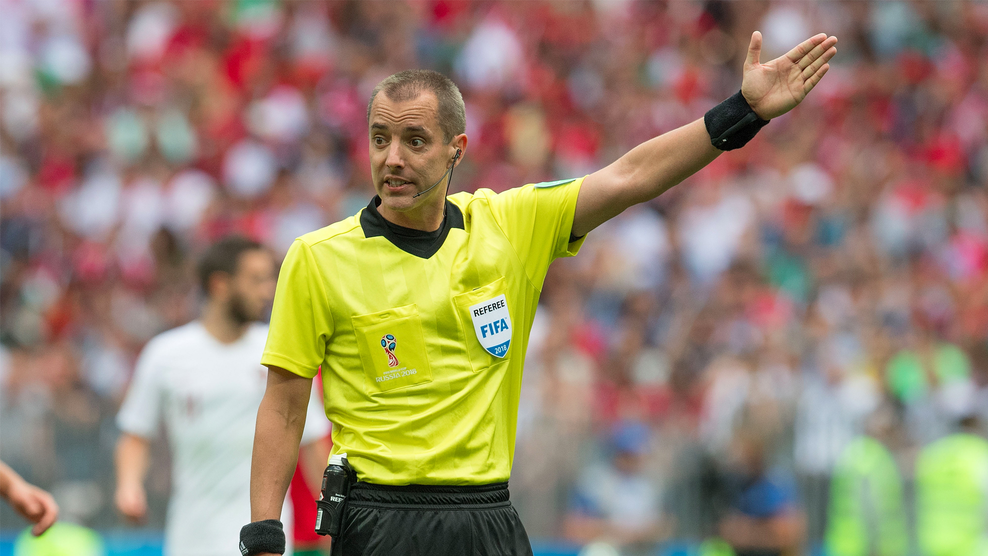 Jugador marroquí denuncia que árbitro pidió camisa de Ronaldo