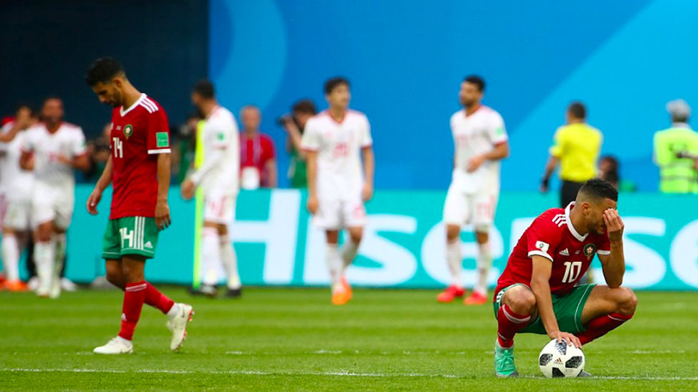 Jugador marroquí que anotó autogol se entera que será padre