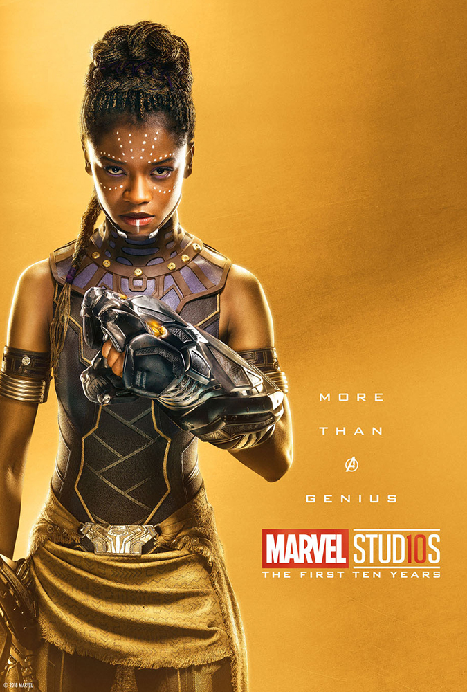 Marvel Studios celebra su décimo aniversario con pósters especiales - marvel-studios-10-aniversario-poster-shuri