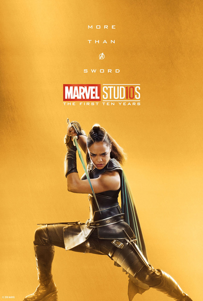 Marvel Studios celebra su décimo aniversario con pósters especiales - marvel-studios-10-aniversario-poster-valkeryie