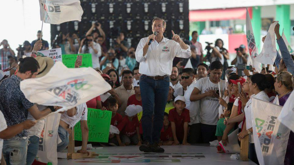 Soberbia electoral, la mejor receta para perder, aseguró Meade