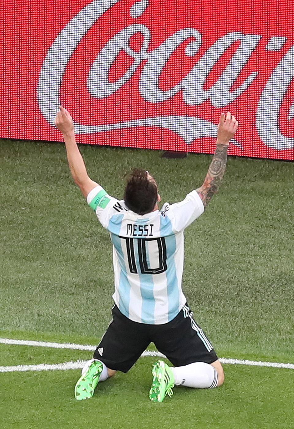 "Dios no nos iba a dejar fuera": Messi - messicelebracion