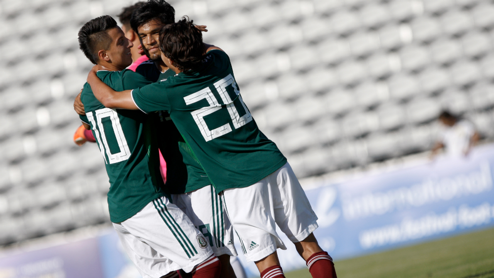 México remonta a China en Torneo Esperanzas de Toulon 2018