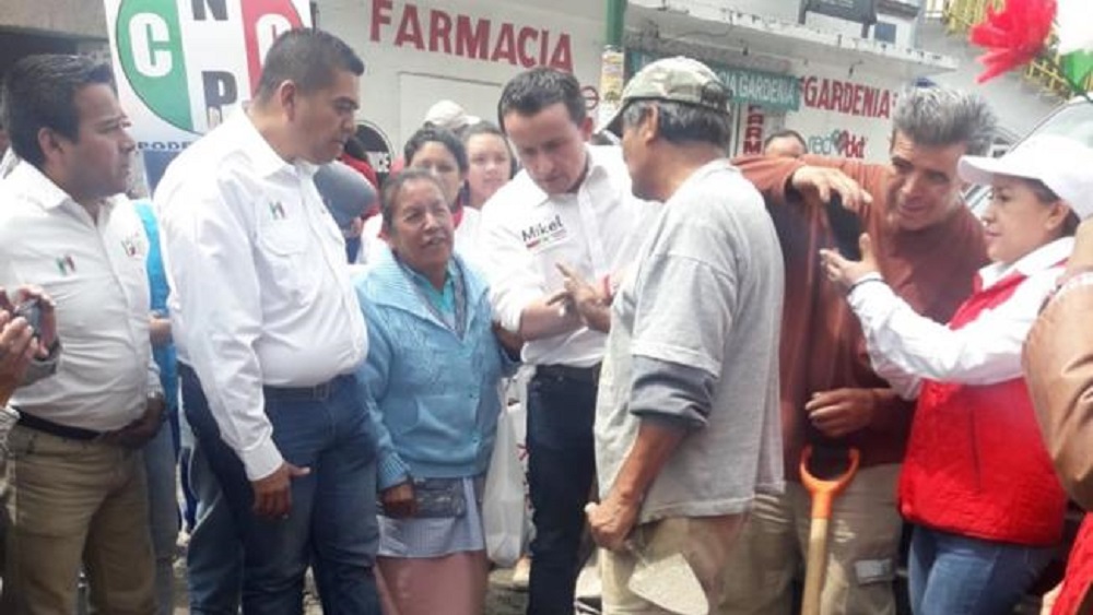Mikel promete casas gratis a damnificados de Tlalpan