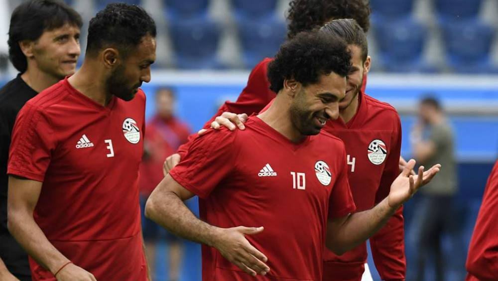 Salah está listo para jugar con Egipto - mohamed-salah-practica