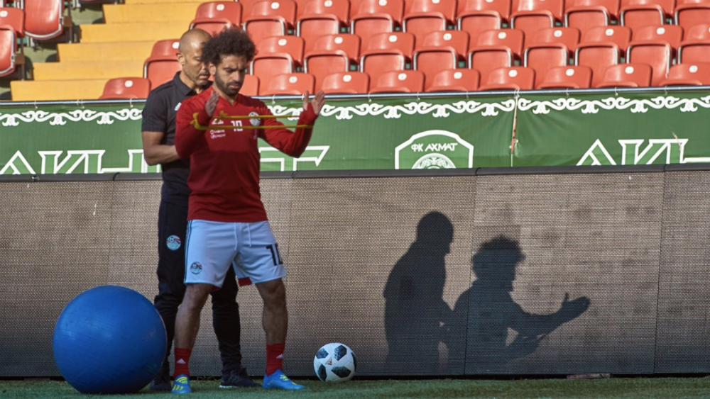 Mohamed Salah se perfila para ser titular contra Uruguay