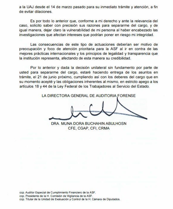 Destituye ASF a auditora por presunto conflicto de interés - muna-dora-buchachin-2