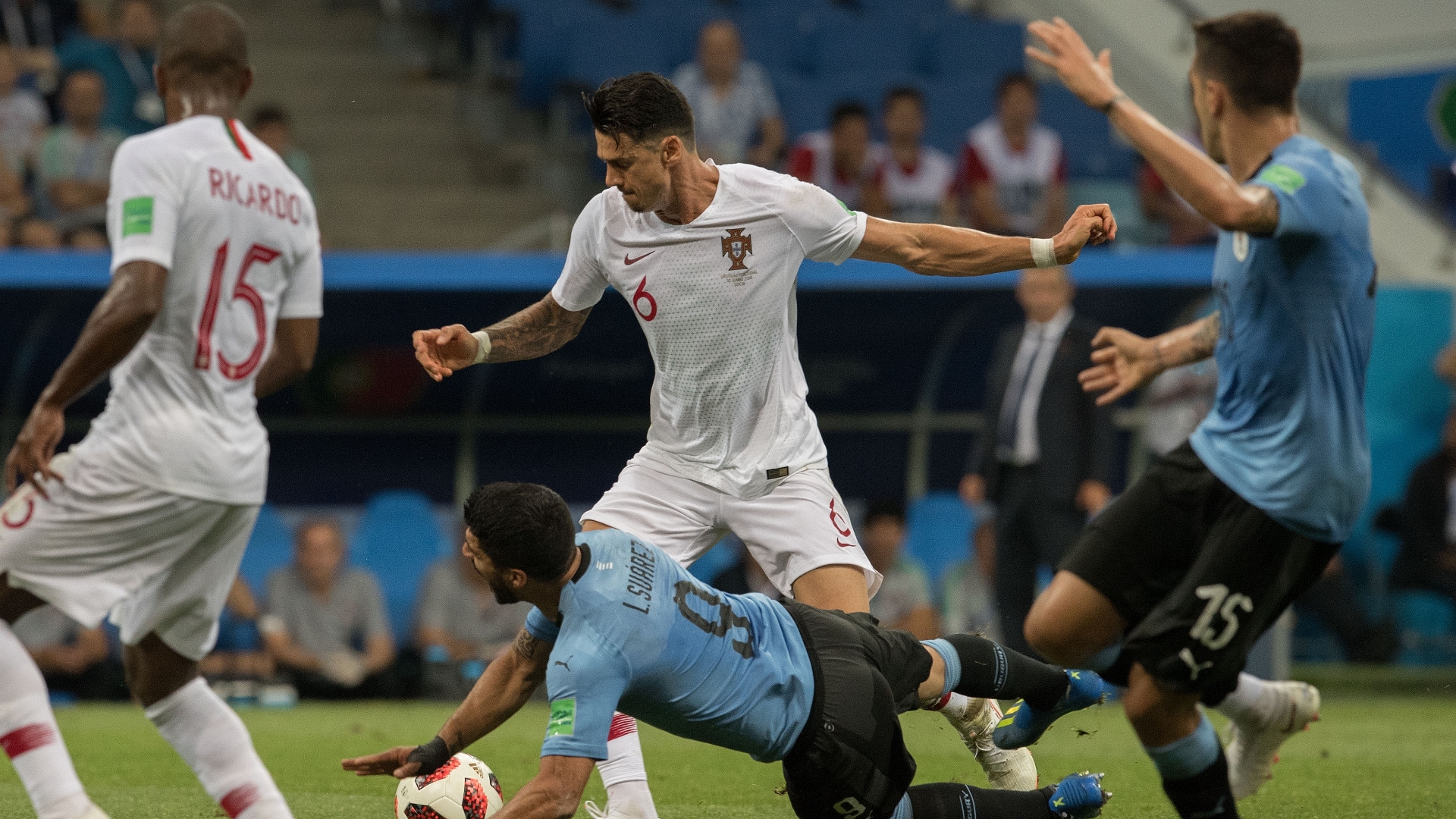 Uruguay elimina a Portugal con doblete de Cavani - mundial-partido-uriguay-portugal