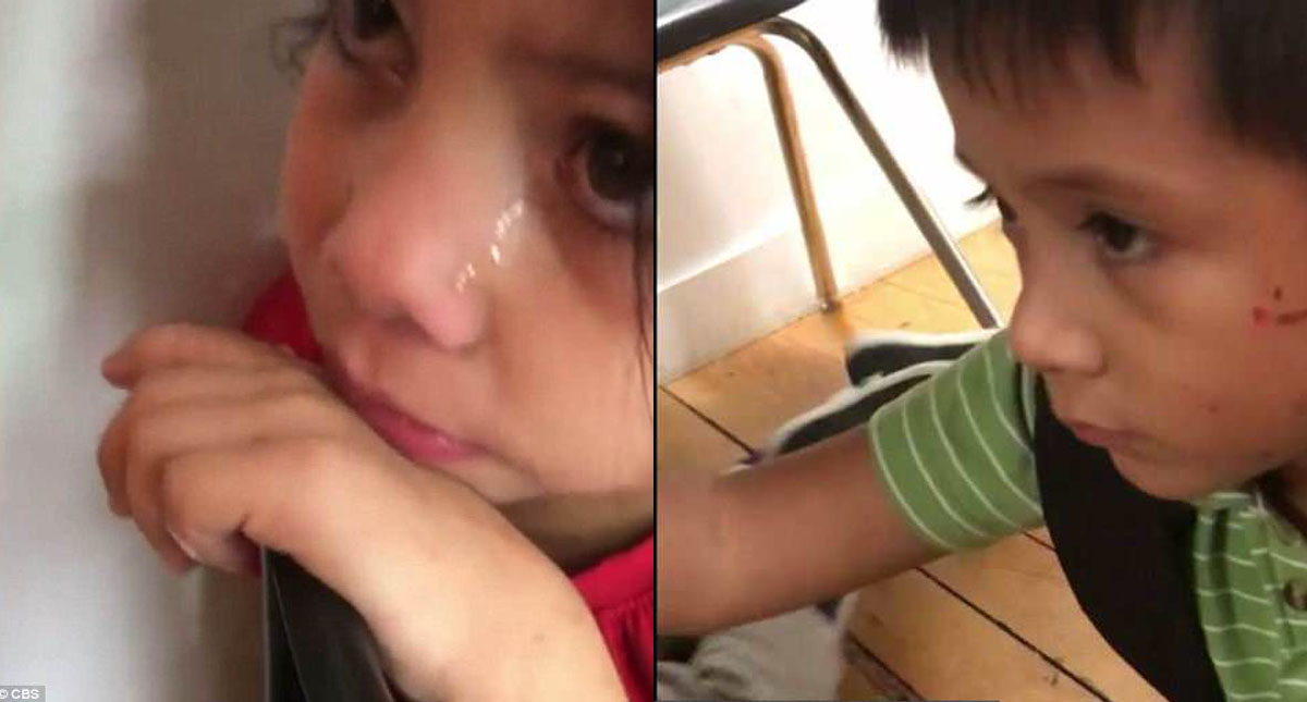 #Video Filtran grabación de un centro de detención de migrantes en EE.UU