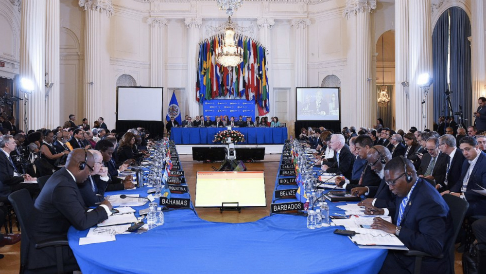 No se debe descartar "intervención militar" en Venezuela: OEA - oea-1