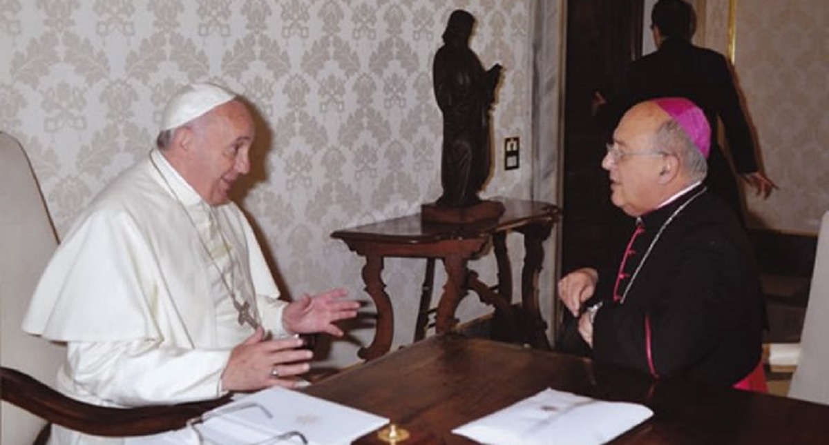 Arzobispo Barreto aún no cree haber sido nombrado cardenal - papa-francisco-y-mons-pedro-barreto