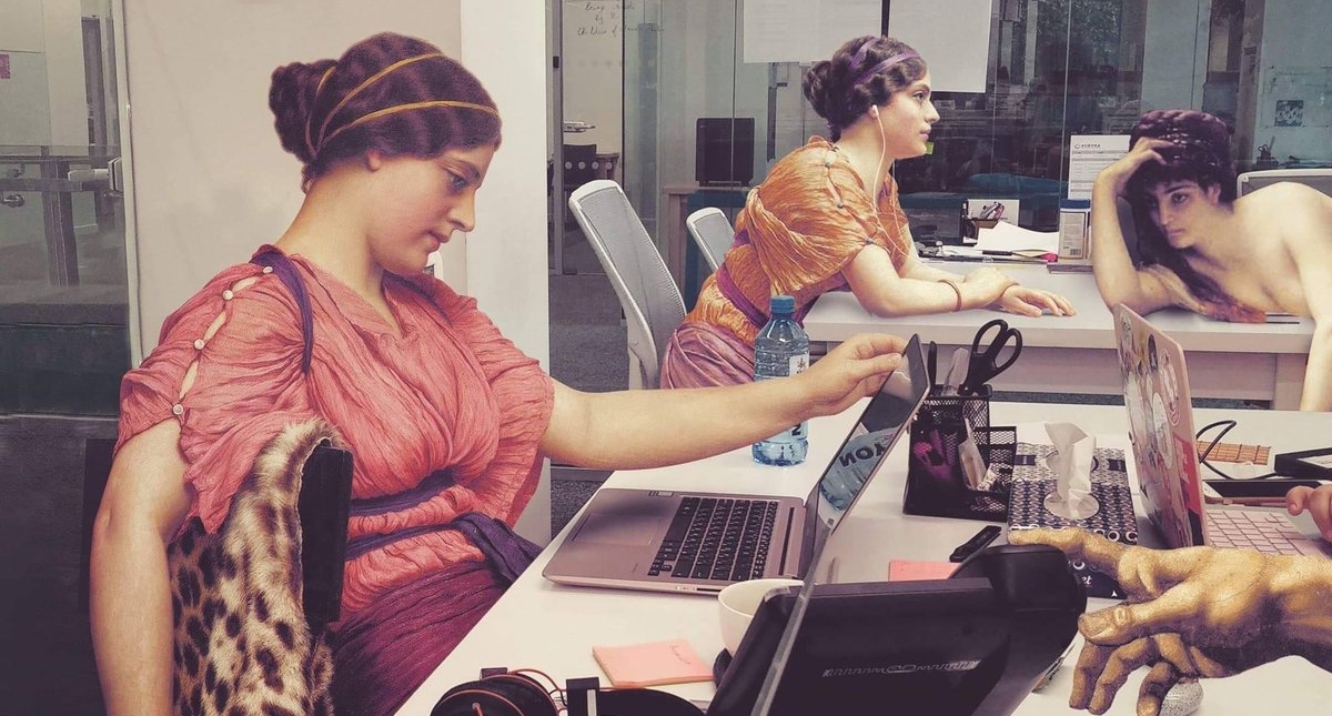 #Viral Cuando el arte clásico se cruza con la actualidad