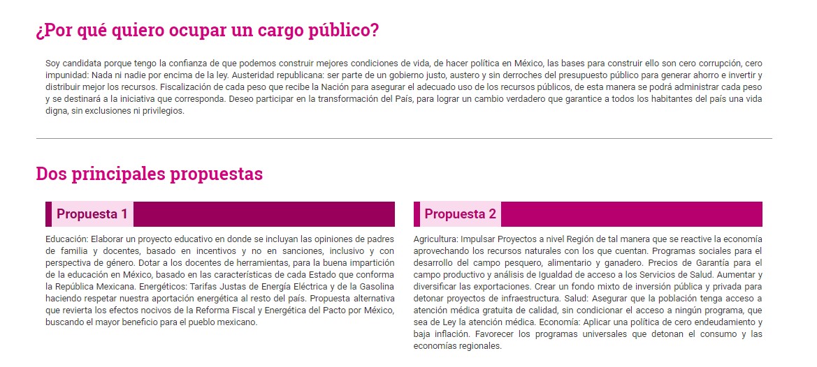 ¿Qué candidatos aparecerán en tu boleta? - plataforma-ine-candidatos