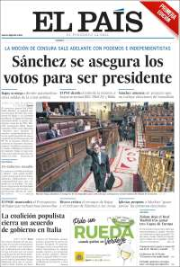 Trump, aranceles y Rajoy en primeras planas - portadas-1-jun-pais
