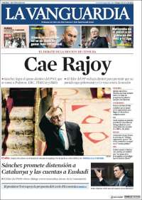 Trump, aranceles y Rajoy en primeras planas - portadas-1-jun-vanguardia