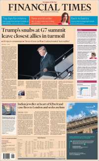 Meade, Anaya, Trump y Kim Jong-un en primeras planas - portadas-11-jun-financial