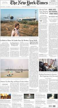 INE, Trump y Harley-Davidson en primeras planas - portadas-26-jun-nyt