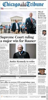 Elecciones, EPN y magistrado de EE.UU. en primeras planas - portadas-28-jun-chicago