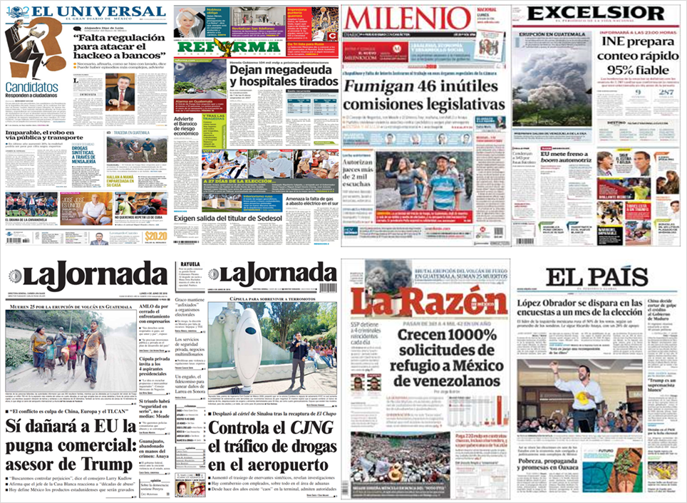 Guatemala y G7 en primeras planas - portadas-4-jun1