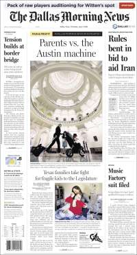 AMLO, NAIM y Trump en primeras planas - portadas-7-jun-dallas