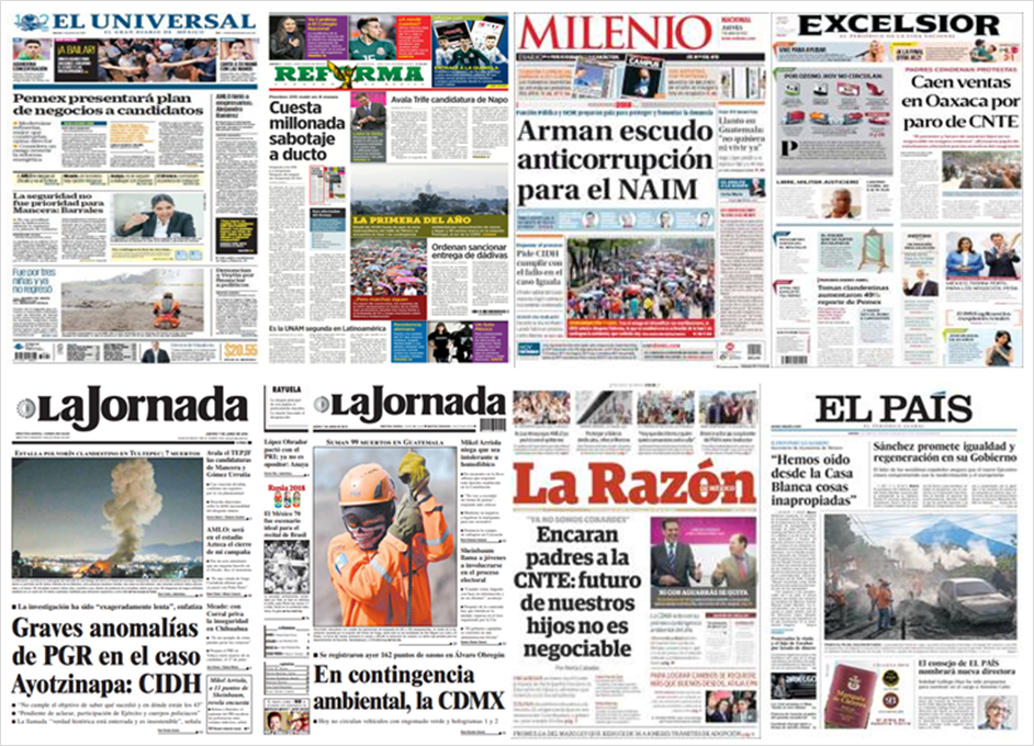 AMLO, NAIM y Trump en primeras planas - portadas-7-jun1