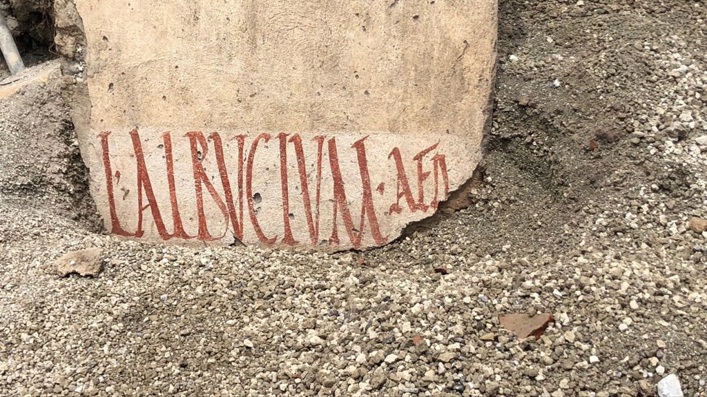 Hallan en Pompeya propaganda electoral de la Antigua Roma