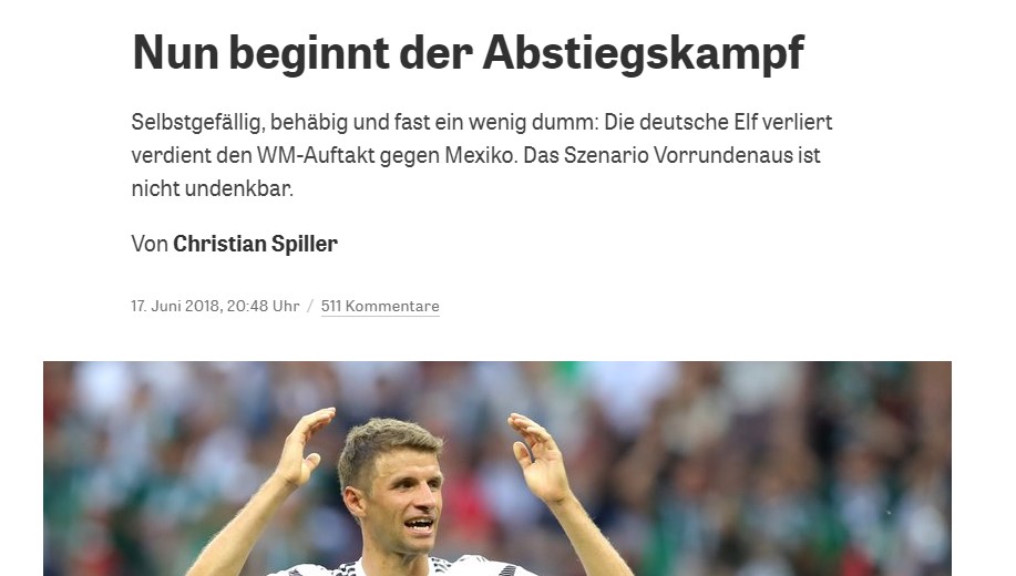 Así reaccionaron los medios internacionales con la victoria de México - reacciones-medios-internacionales-die-zeit
